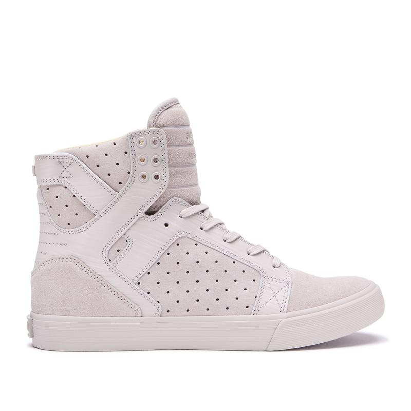 Supra SKYTOP Sneaker High Damen HellGrau Deutsch JNXTM4069